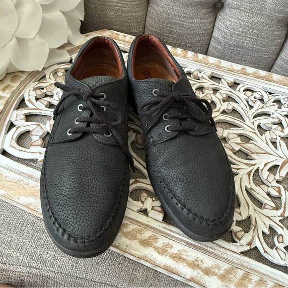 Ecco Men’s Black Oxford Shoes 49 US 15 main image 5
